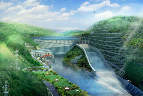 内丘老挝南塔河1号水电站项目